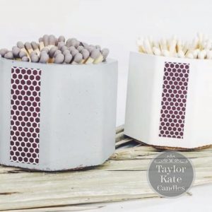 Match stick holders, Taylor Kate Candles, Kings Langley – TK001MSW